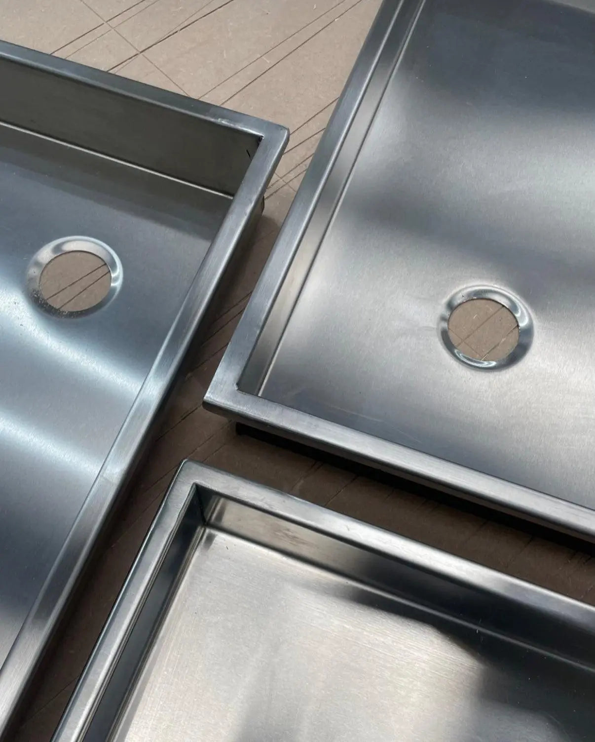 Campervan / RV Stainless Steel Shower Trays THEdoûr Bespoke
