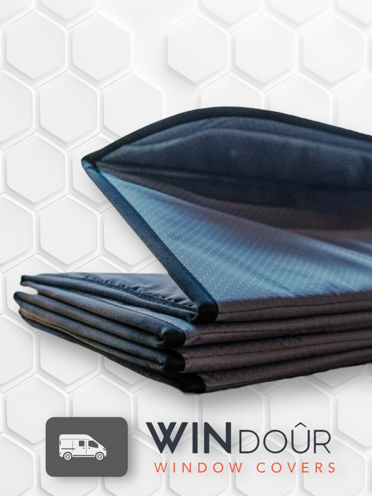 Mercedes Sprinter Window Covers – Models (2019 – Current) | Magnetic Insulated Blackout Privacy Sets - THEdoûr Bespoke