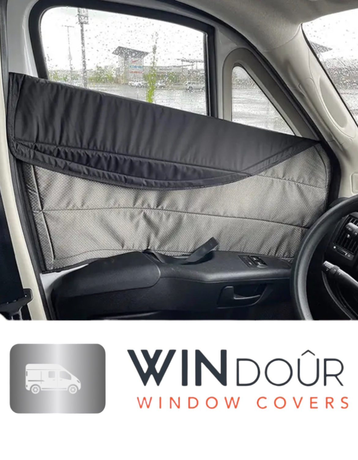 Mercedes Sprinter Window Covers – Models (2019 – Current) | Magnetic Insulated Blackout Privacy Sets - THEdoûr Bespoke