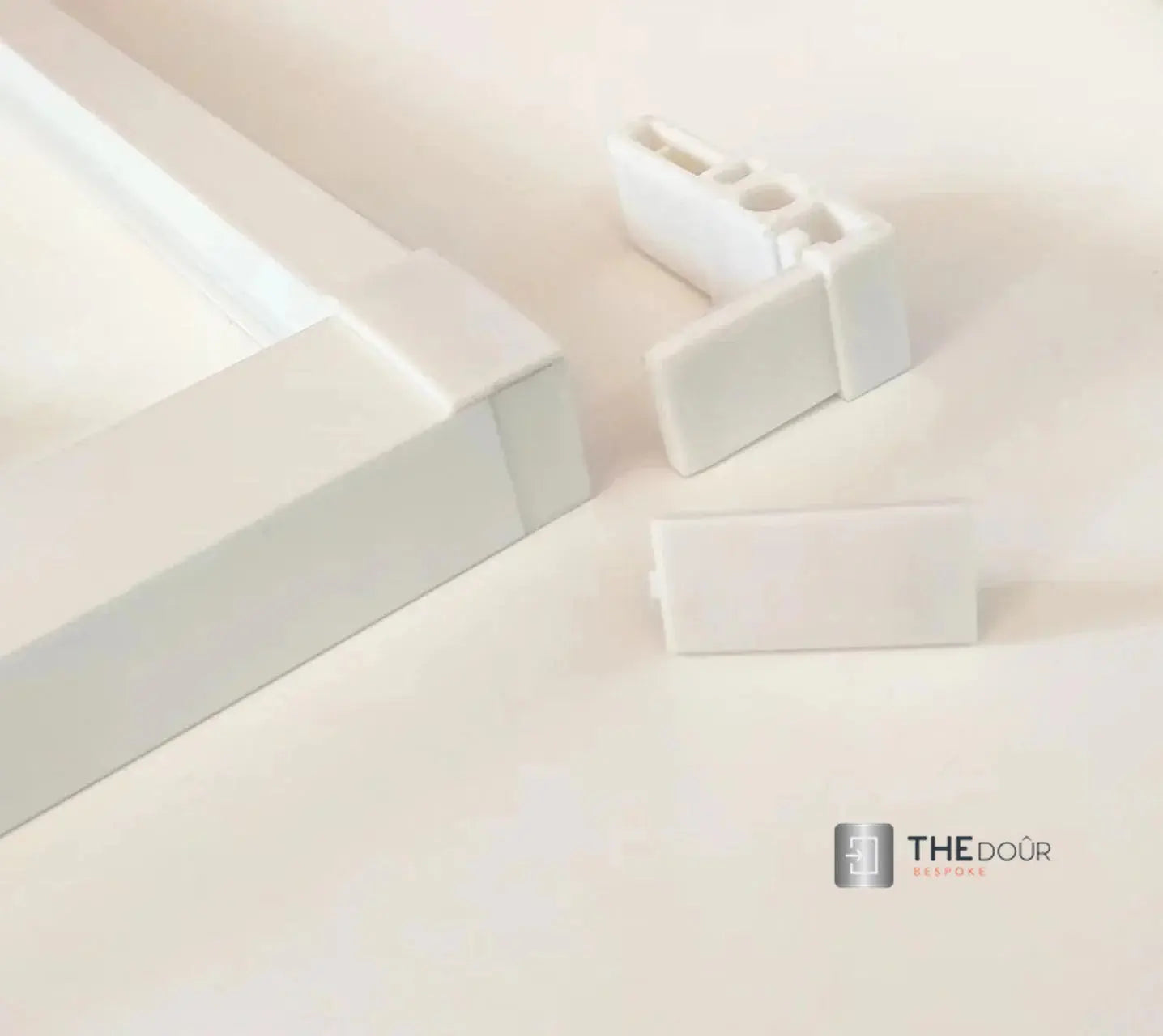 ROLdour Single Retractable door kit - Gloss White frame-TAMdour-Dark grey,door,Drak grey,retractable dark grey door,ROLdour,shower,shower door