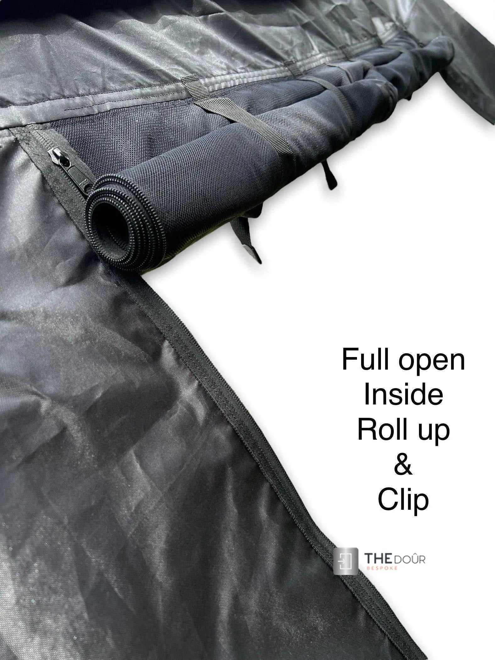 VANdour Mosquito Net Screen - Fits Medium to Large Campervans With Added Privacy Layer VANdoûr