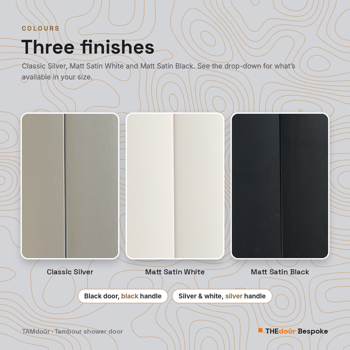 a group of black and white panels
