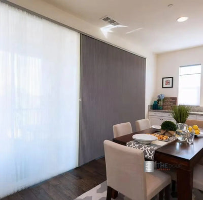 BLINDdoûr Trackless Honeycomb Insulated Blackout Blind Door - up to 2000mm Tall x up to 2000mm Wide NETdoûr