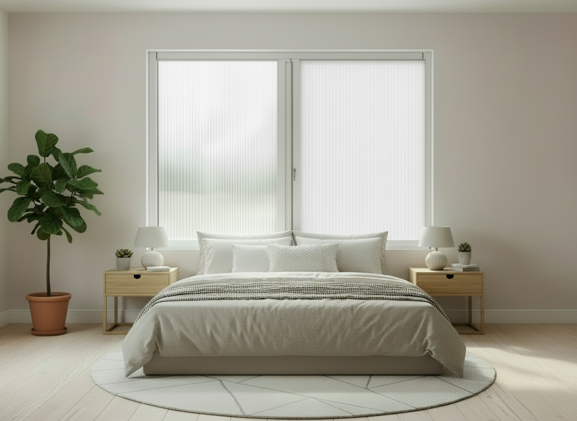WINdoûr DUO - Foil-Insulated Blackout Blind & Net – Custom Sizes Up to 2000mm x 2000mm