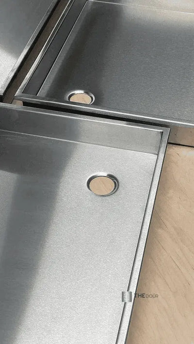 Campervan / RV Shower Trays 304-Grade Stainless Steel - 3 Sizes Options Romerworld