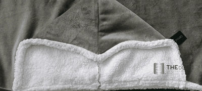 CwtchCape Camper Sherpa Fleece Hoodie Walkie Blanket Adult 1 size fits all - 4 Colours THEdoûr Bespoke