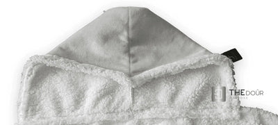 CwtchCape Camper Sherpa Fleece Hoodie Walkie Blanket Adult 1 size fits all - 4 Colours THEdoûr Bespoke