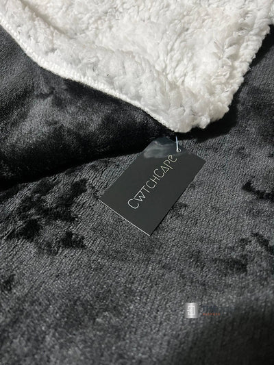 CwtchCape Camper Sherpa Fleece Hoodie Walkie Blanket Adult 1 size fits all - 4 Colours THEdoûr Bespoke