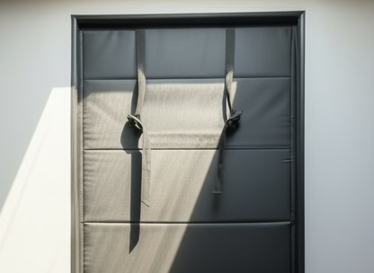 ZIPdoûr Shower Door 4x4 Camper Van / RV - Double Insulated Zip Close in Various Sizes