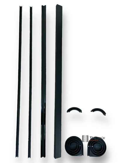 Easy Cut Tambour Vertical or Horizontal Sliding Door Kit & Parts, Up to 1000mm x 1000mm Area. THEdoûr Bespoke