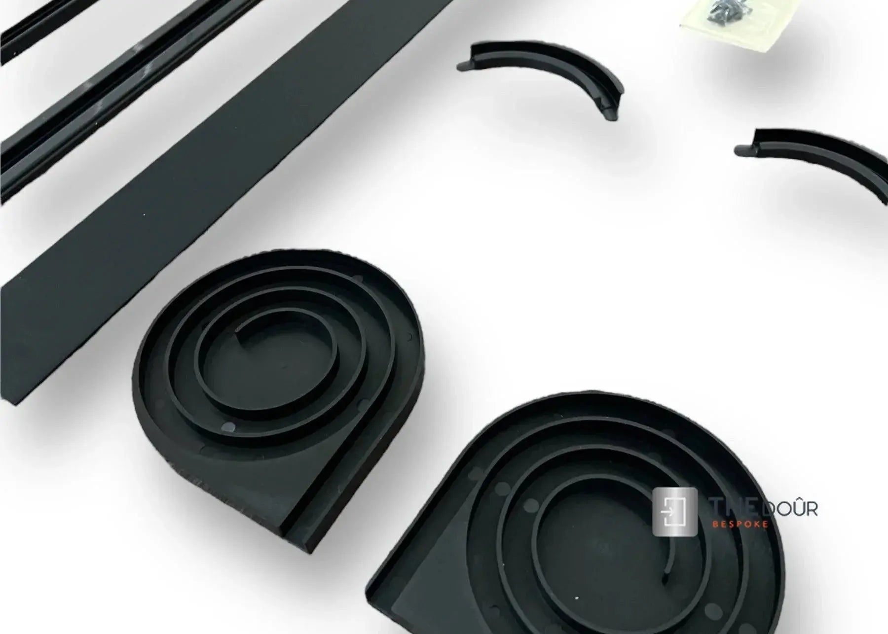 Easy Cut Tambour Vertical or Horizontal Sliding Door Kit & Parts, Up to 1000mm x 1000mm Area. THEdoûr Bespoke