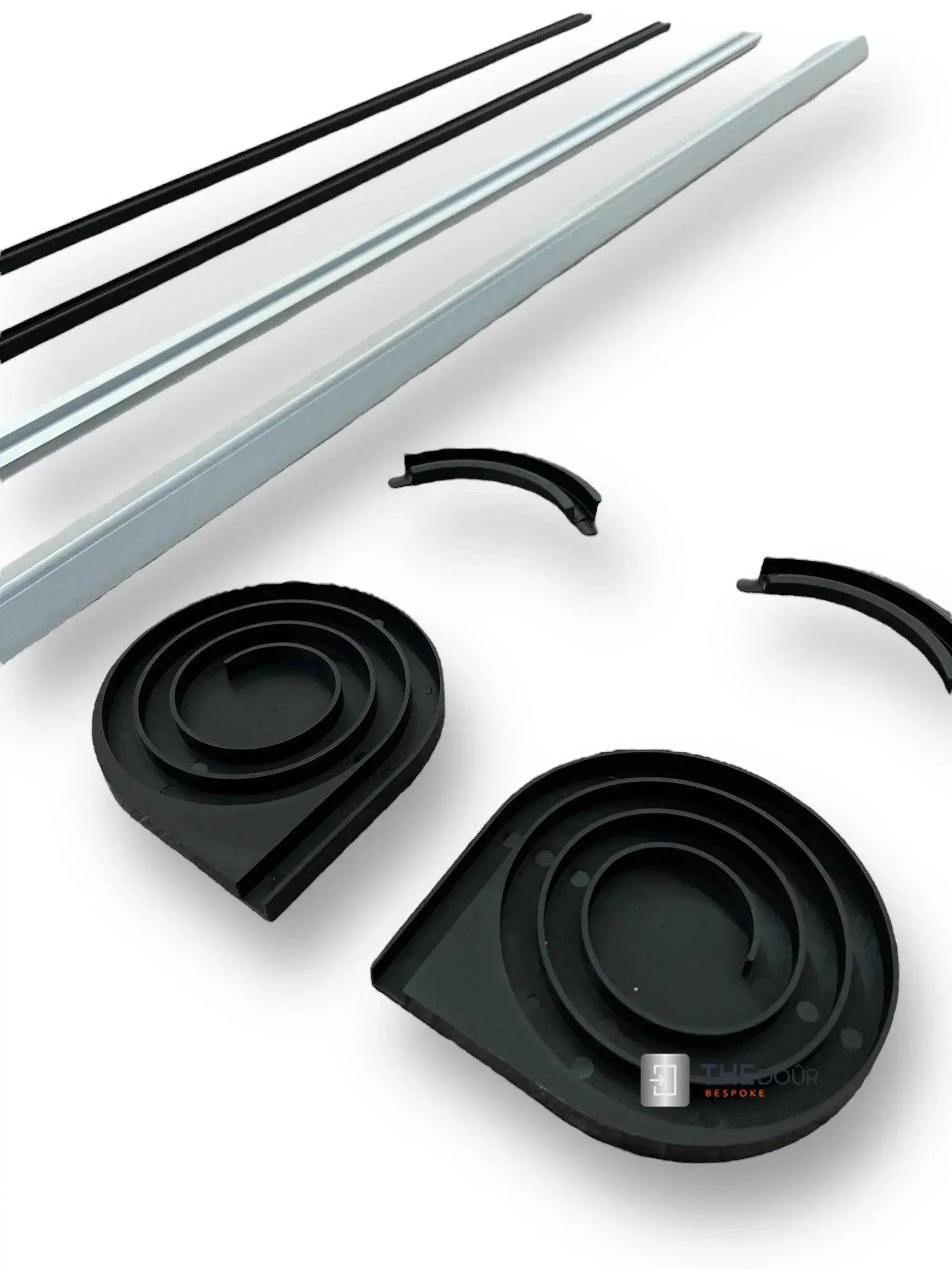 Easy Cut Tambour Vertical or Horizontal Sliding Door Kit & Parts, Up to 1000mm x 1000mm Area. THEdoûr Bespoke