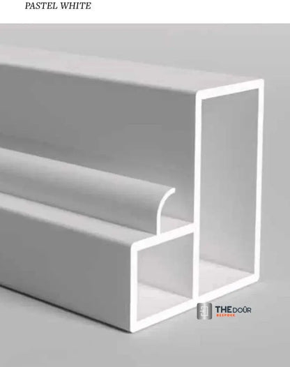 FLEXdour Folding PVC Shower Enclosure Doors Central Opening 1850mm Height x Various Width THEdoûr Bespoke