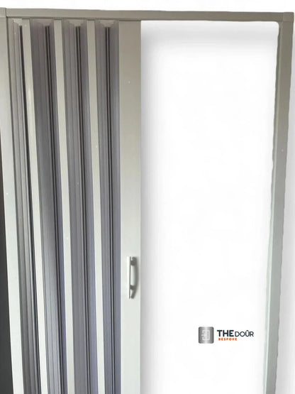 FLEXdoûr PVC Folding Shower Door with Side Opening 1850mm Height x Various Width THEdoûr Bespoke