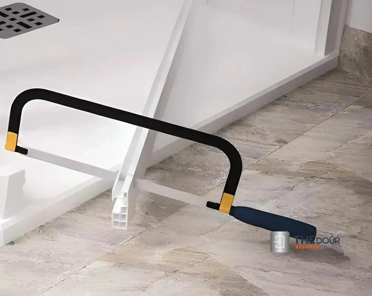 FLEXdour Folding PVC Shower Enclosure Doors Central Opening 1850mm Height x Various Width THEdoûr Bespoke
