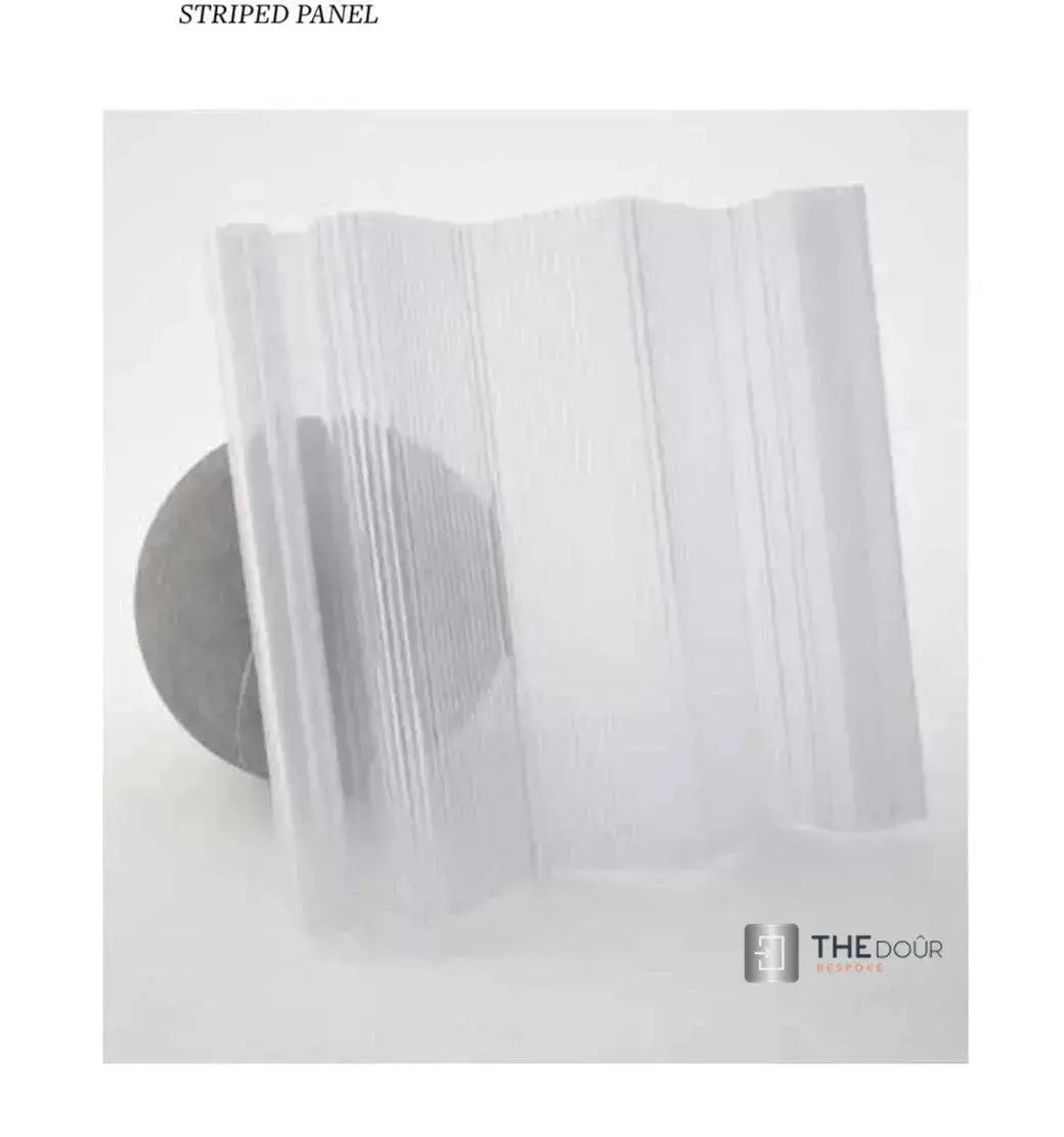 FLEXdoûr PVC Shower Door with Side Opening 1850mm Height x Reducible Width THEdoûr Bespoke