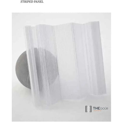 FLEXdoûr PVC Shower Door with Side Opening 1850mm Height x Reducible Width THEdoûr Bespoke