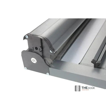 ROLdour Small Custom Made, Space Saving Horizontal or Vertical Sliding Door / Screen, Waterproof, Blackout in Lightweight Aluminium Frame THEdoûr Bespoke