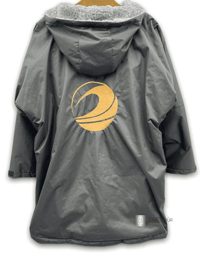 GF Large Dry Beach Changing Robe, Sherpa Fleece Lining - Waterproof, Windproof Oversized Coat - Swimming - Water-sports THEdoûr Bespoke