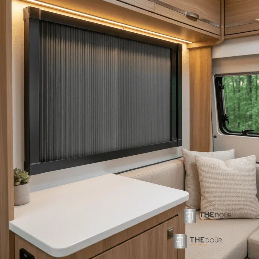 WINdoûr Made to Measure Honeycomb Insulation Complete Blackout Blind OR a Net up to 2000mm Tall x up to 2000mm Wide THEdoûr Bespoke