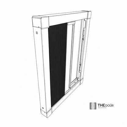 WINdoûr Custom Made Pleated Honeycomb Insulated Blackout Blind or Net 400mm - 1000mm Tall x up to 2000mm Wide THEdoûr Bespoke