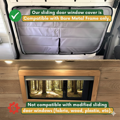 Mercedes Sprinter Window Covers – Models (2019 – Current) | Magnetic Insulated Blackout Privacy Sets - THEdoûr Bespoke