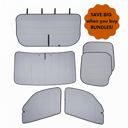 Mercedes Sprinter Window Covers – Models (2019 – Current) | Magnetic Insulated Blackout Privacy Sets - THEdoûr Bespoke