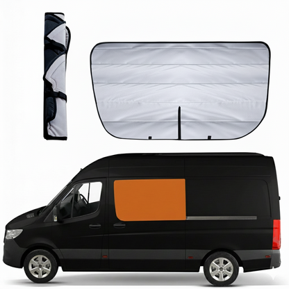 Mercedes Sprinter Window Covers – Models (2019 – Current) | Magnetic Insulated Blackout Privacy Sets - THEdoûr Bespoke