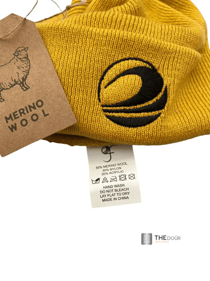 Golden Fleece Wave Marino Wool Beanies THEdoûr Bespoke