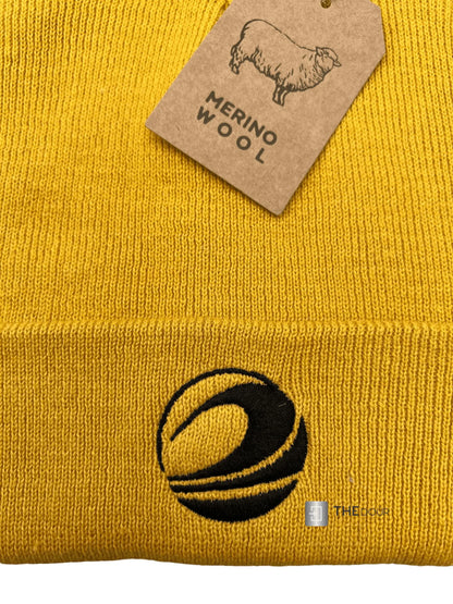 Golden Fleece Wave Marino Wool Beanies THEdoûr Bespoke