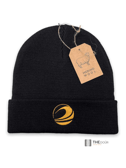 Golden Fleece Wave Marino Wool Beanies THEdoûr Bespoke
