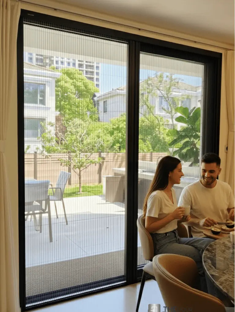 Pleated Door Mosquito Net