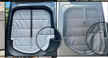 Mercedes Sprinter Window Covers – Models (2019 – Current) | Magnetic Insulated Blackout Privacy Sets - THEdoûr Bespoke