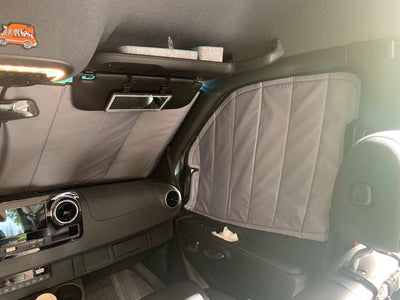 Mercedes Sprinter Window Covers – Models (2019 – Current) | Magnetic Insulated Blackout Privacy Sets - THEdoûr Bespoke