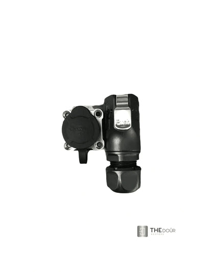 IP67 COMPACT Surface Mounted 240v Electric Hookup Black & Chrome THEdoûr Bespoke