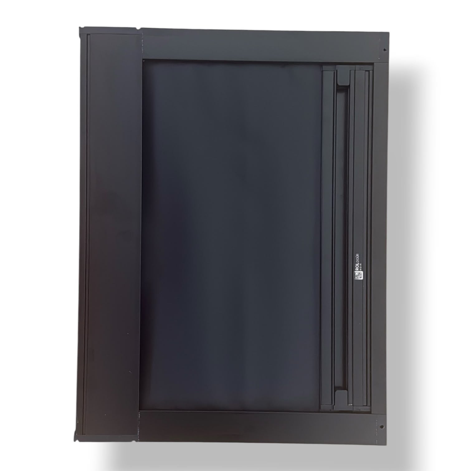 ROLdoûr Noir - Custom Campervan / RV Shower Door | Made to Measure (1000mm–2000mm Tall x 500mm – 1000mm Wide)