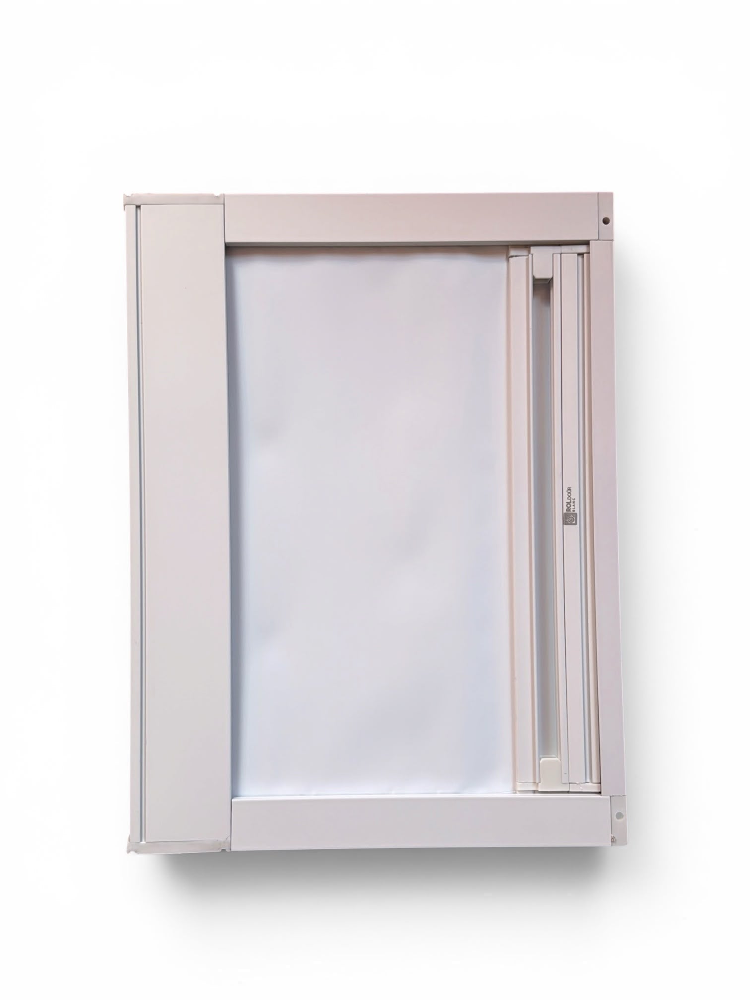 ROLdoûr Blanc - Custom Campervan / RV Shower Door | Made to Measure (1500–2000mm Tall x 500mm – 1000mm Wide)