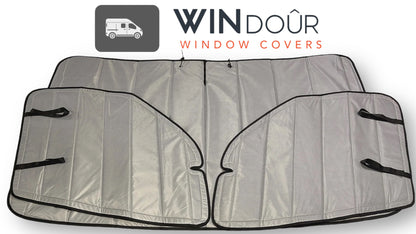 Mercedes Sprinter Window Covers – Models (2019 – Current) | Magnetic Insulated Blackout Privacy Sets - THEdoûr Bespoke