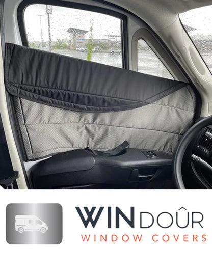 Mercedes Sprinter Window Covers – Models (2019 – Current) | Magnetic Insulated Blackout Privacy Sets - THEdoûr Bespoke