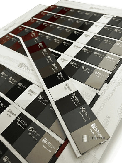 ROLdour Small Custom Made, Space Saving Horizontal or Vertical Sliding Door / Screen, Waterproof, Blackout in Lightweight Aluminium Frame THEdoûr Bespoke