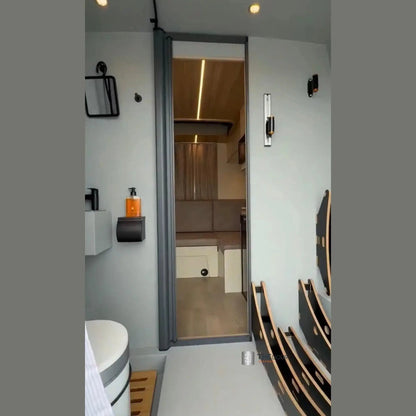 ROLdour Campervan / RV Shower Door Custom Made to Measure From 1500mm up to 2000mm Tall THEdoûr Bespoke