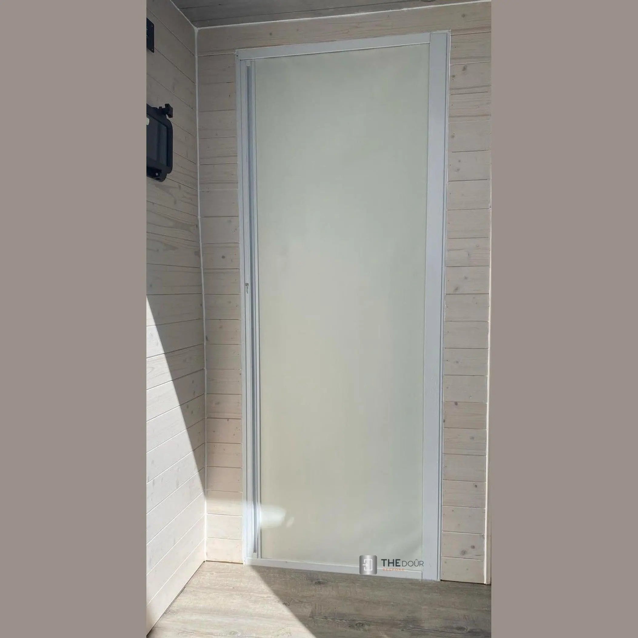 ROLdour Campervan / RV Shower Door PRE MADE 1700mm Tall x 1000mm Self Cut Width THEdoûr Bespoke
