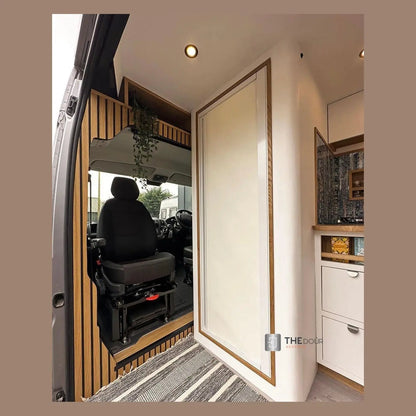 ROLdour Campervan / RV Shower Door PRE MADE 1750mm Tall x 1000mm Self Cut Width THEdoûr Bespoke