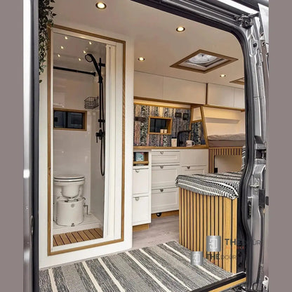 ROLdour Campervan / RV Shower Door PRE MADE 1800mm Tall x 1000mm Self Cut Width THEdoûr Bespoke