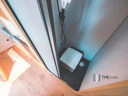 ROLdour Campervan / RV Shower Door PRE MADE 1800mm Tall x 1000mm Self Cut Width THEdoûr Bespoke