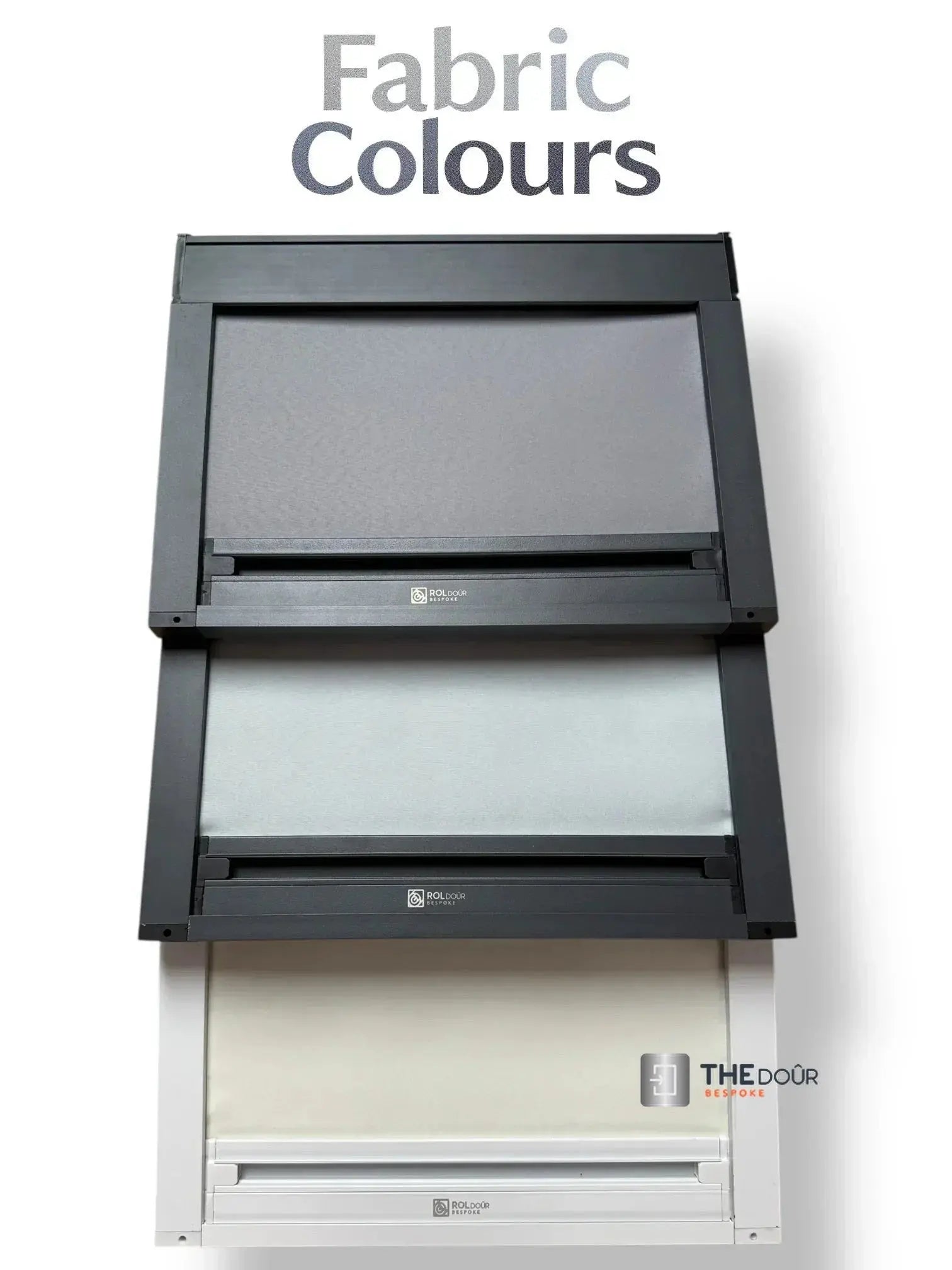 ROLdour Vertical Black out Roller Blind from 1500mm up to 2000mm Wide x up to 1000mm Tall Made to Measure THEdoûr Bespoke