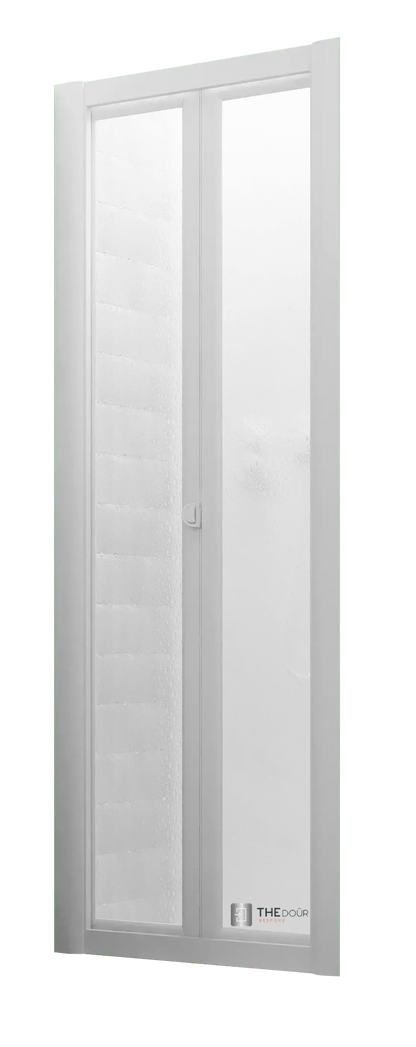 SAFEdour (ZERO Glass) Bi-Folding Safe Shower Door for Homes, Public Spaces, Campervans & Motorhomes THEdoûr Bespoke