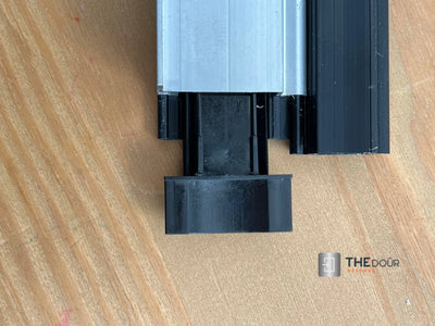 TAMdoûr Tambour Door Kit Cut 1850mm x 700mm with Flex Track for Straight Slide with 90 degree turn or Curved Close Finish THEdoûr Bespoke