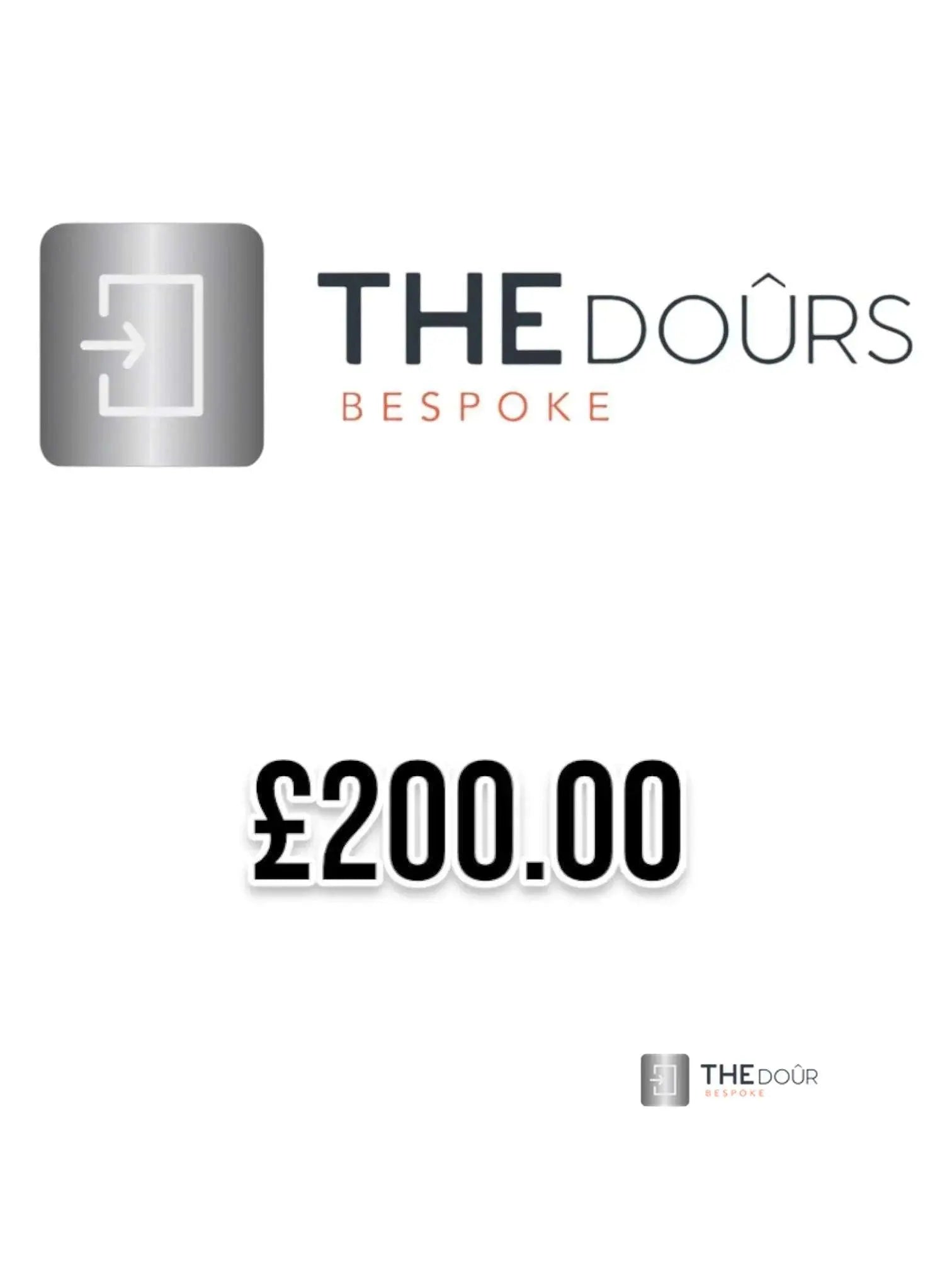 THEdoûr Gift Card Options THEdoûr Bespoke