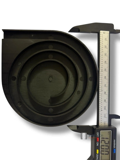 Tambour Door Spirals - 1 x Pair (750mm Load) for 8mm Thick Slats - TAMdoûr Universal THEdoûr Bespoke